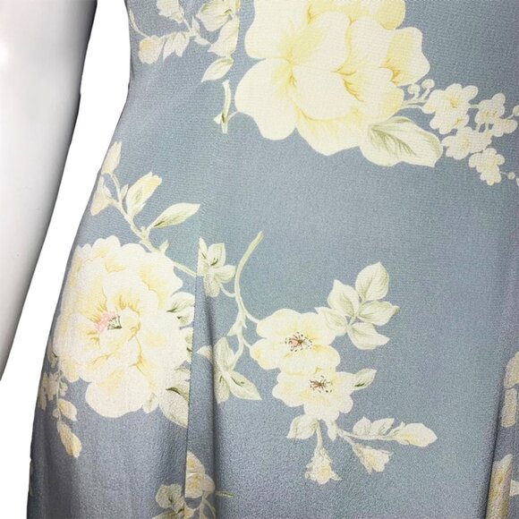 VINTAGE J. PETERMAN Silk Floral Dres - Picture 6 of 8